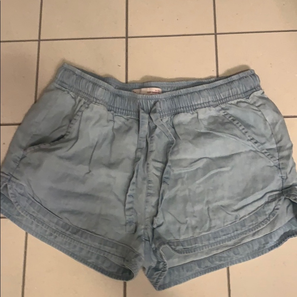 Light blue shorts